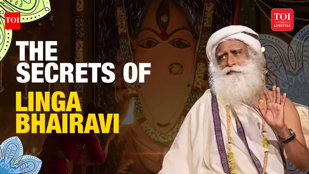 How Sadhguru Connects With The Divine Energy of Linga Bhairavi