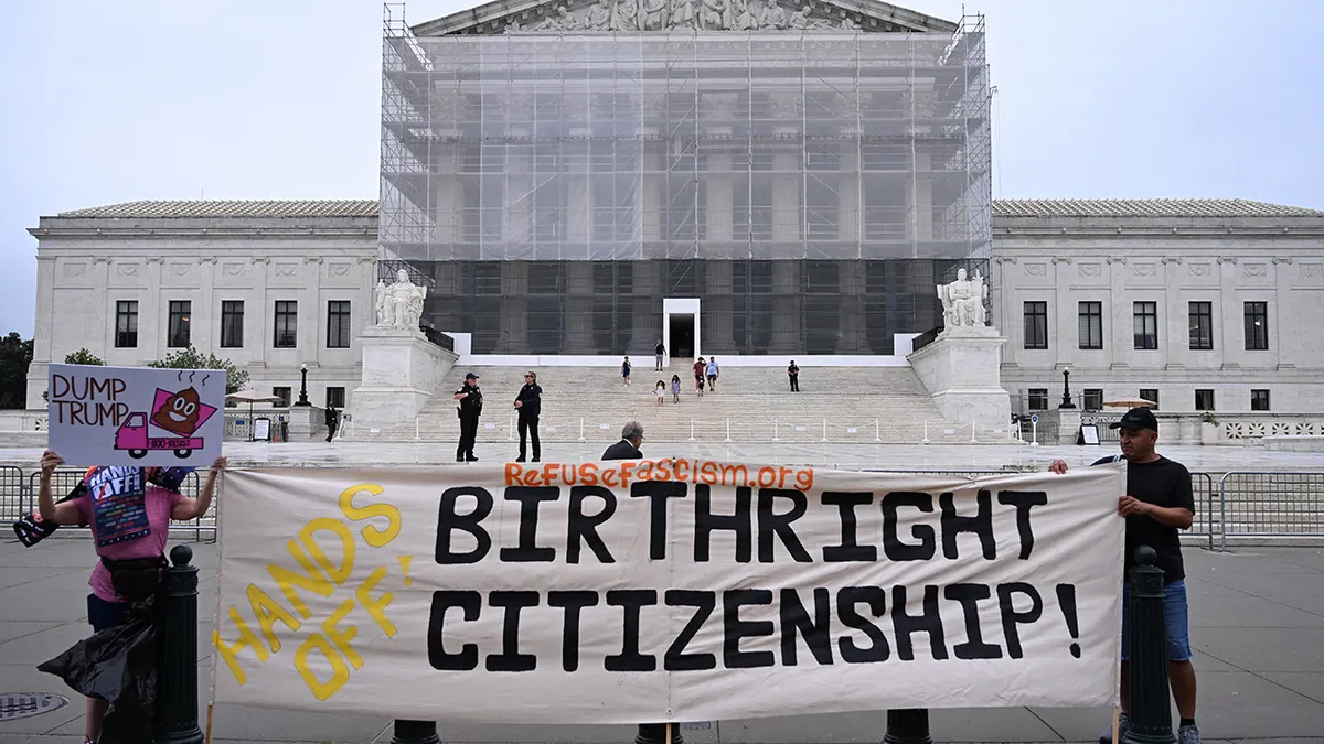 Supreme Court hears arguments on birthright citizenship this week