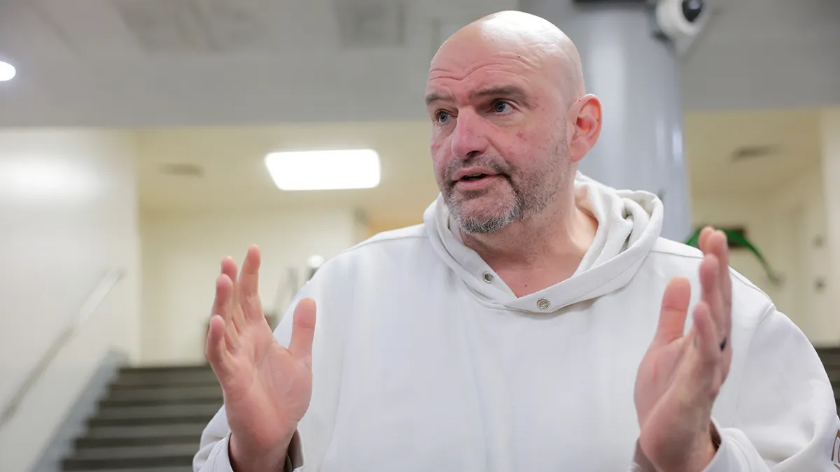 Sen Fetterman urges end to DHS shutdown over TSA staffing amid rising security risks Sen Fetterman urges end to DHS shutdown over TSA staffing amid rising security risks