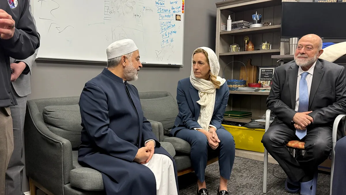 Gov. Mikie Sherrill visits mosque led by imam with alleged Hamas ties