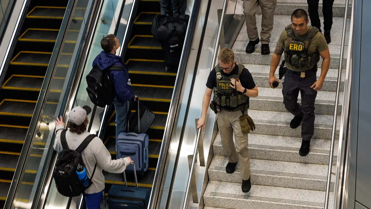 DHS vows deportation arrests ‘will continue’ as ICE maintains airport presence