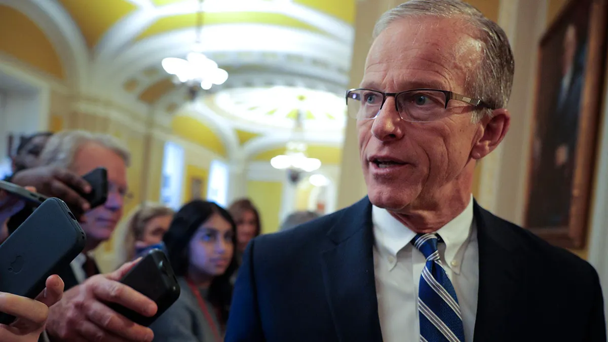 Thune accuses Dems of ‘running scared’ from their base as shutdown rages on