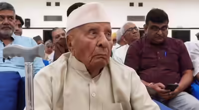 ‘Alive & protesting’: MP in Janata regime turns 100 | India News