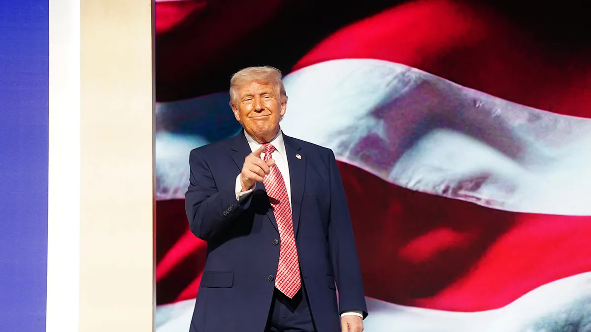 Trump hits 96% approval in CPAC poll as conservatives back agenda Trump hits 96% approval in CPAC poll as conservatives back agenda