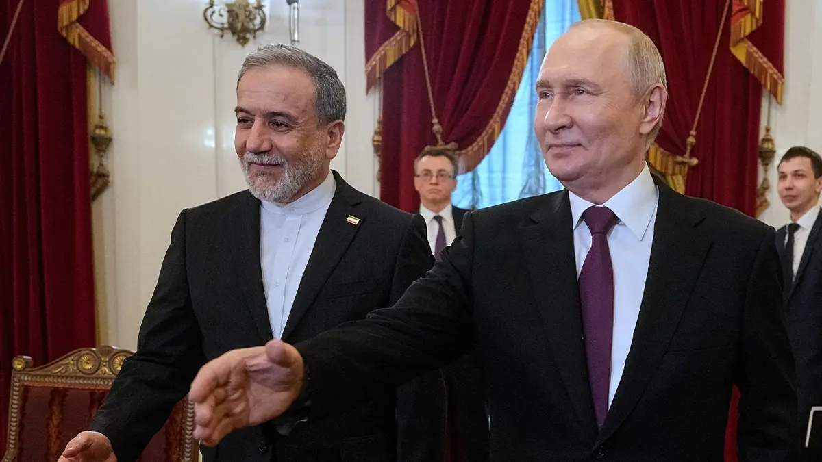Iran’s foreign minister meets Putin as US-Iran nuclear talks collapse