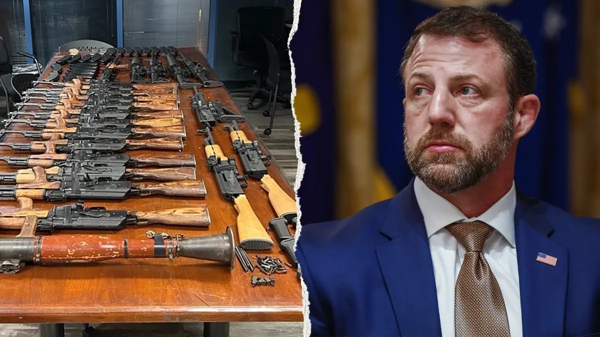 CBP seizes RPG launcher and 16 AK rifles in border weapons smuggling bust