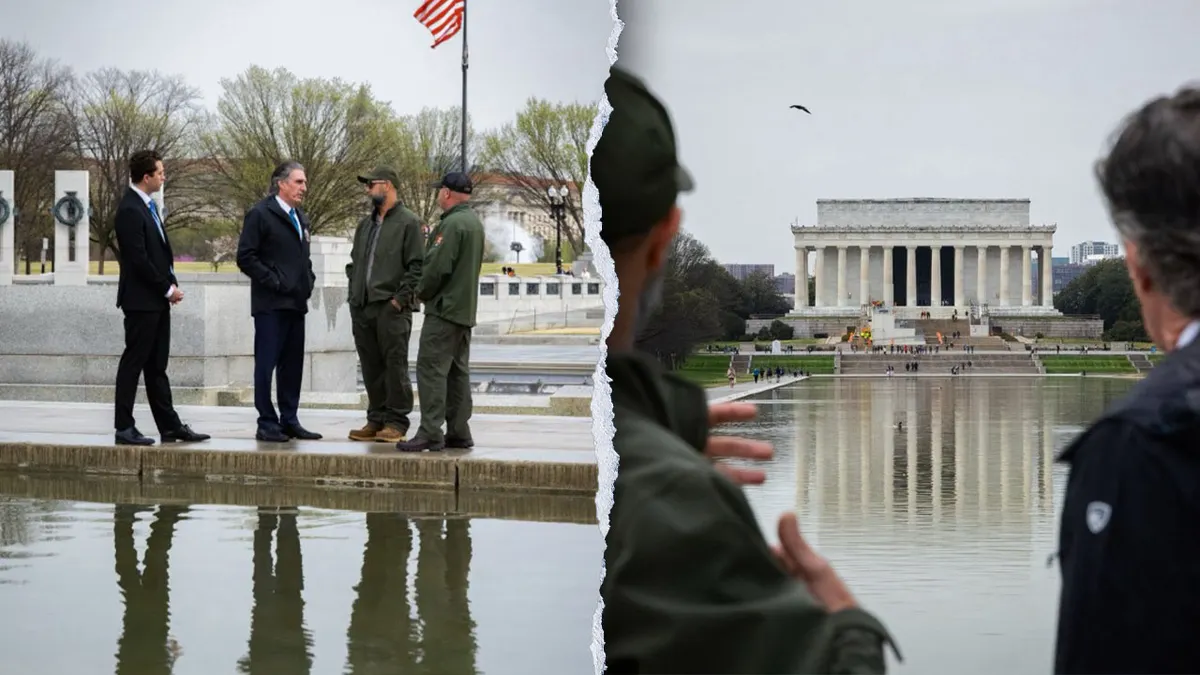‘Filthy’ Lincoln Memorial Reflecting Pool to be cleaned, Trump says