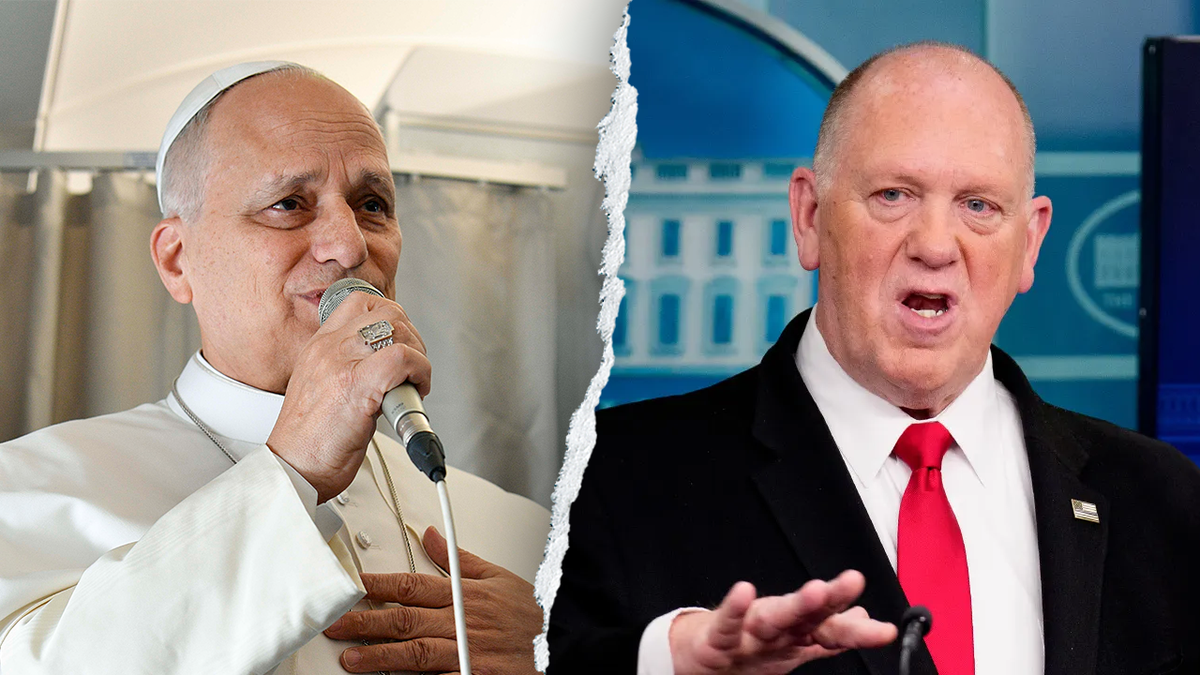 Trump border czar Homan welcomes talk with Pope Leo on immigration Trump border czar Homan welcomes talk with Pope Leo on immigration