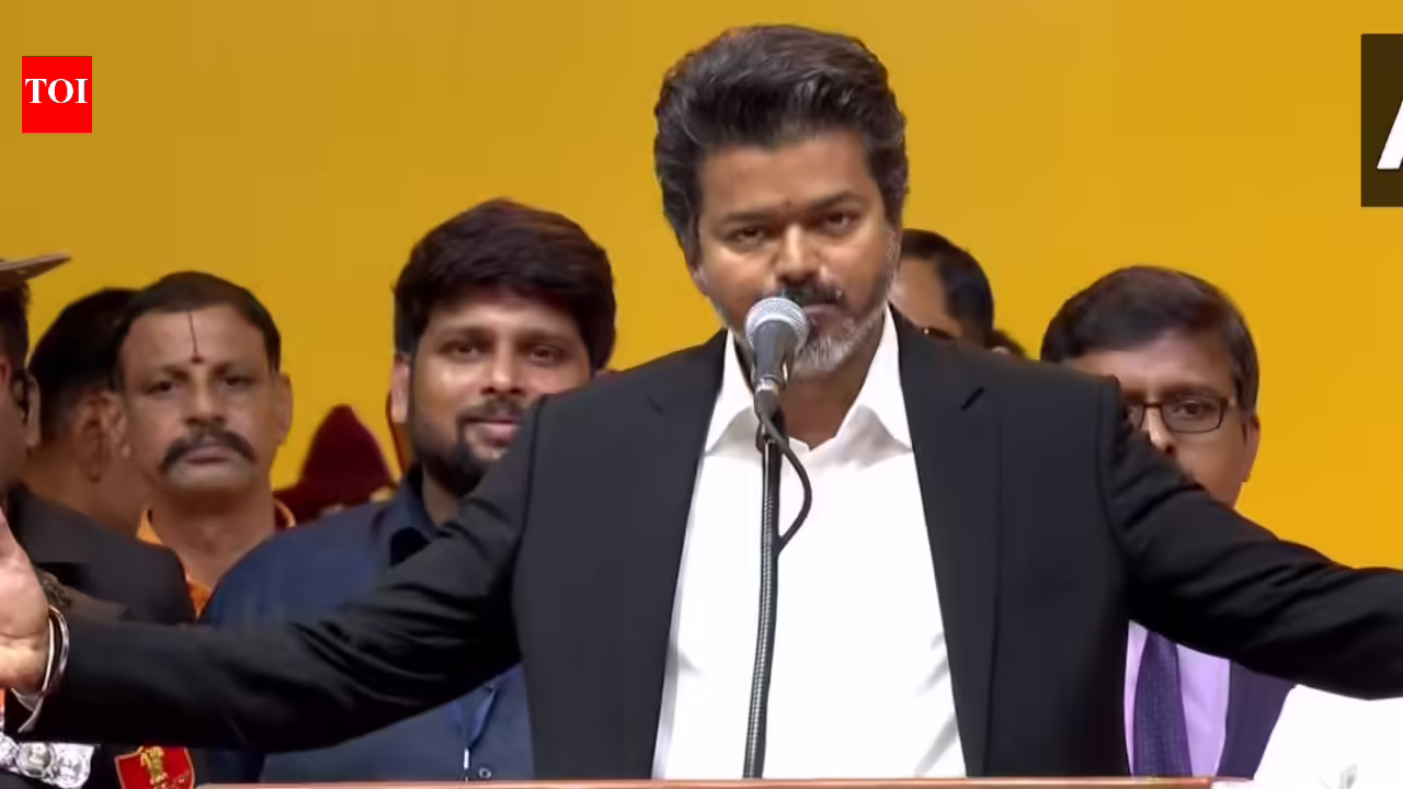 TVK ends decades-old DMK-AIADMK dominance, actor-politician Vijay sworn in as Tamil Nadu chief minister | India News
