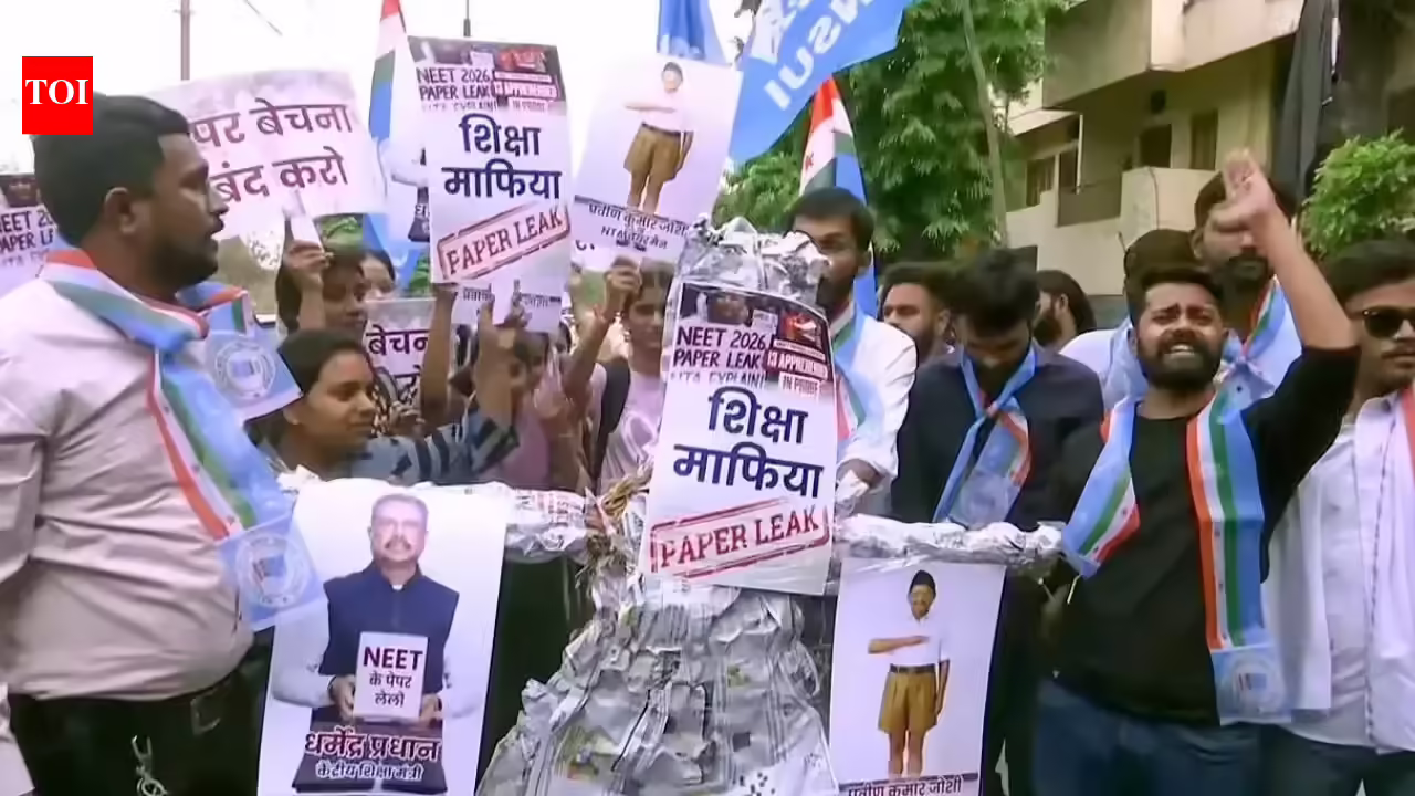 NEET-UG 2026 paper leak case: Multiple arrests made across 3 states; cops uncover multi-state network of at least 45 people | India News