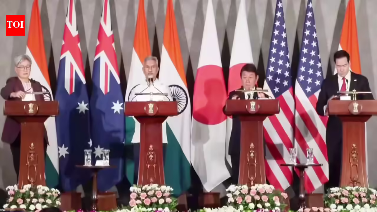Quad: ‘Uninterrupted flow of global commerce’: Quad launches Indo-Pacific energy security framework amid Hormuz crisis | India News Quad: ‘Uninterrupted flow of global commerce’: Quad launches Indo-Pacific energy security framework amid Hormuz crisis | India News