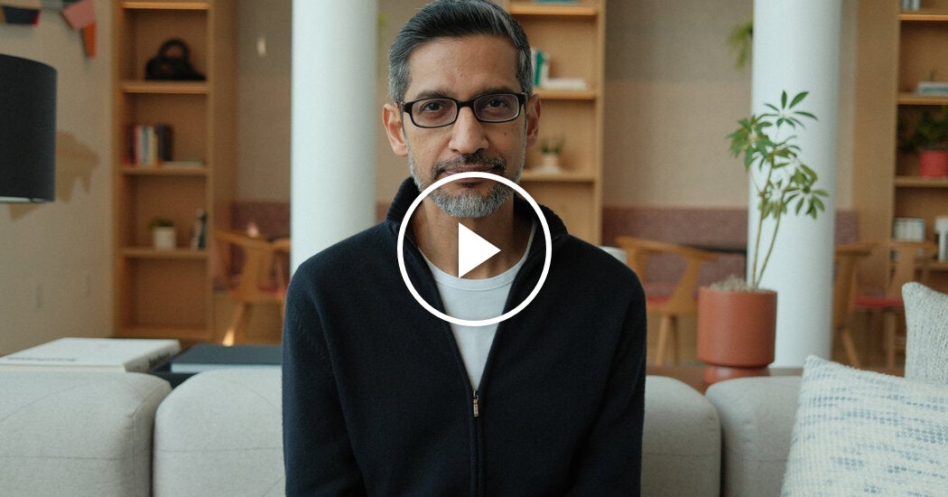 Sundar Pichai Understands Why People Are Anxious About A.I.