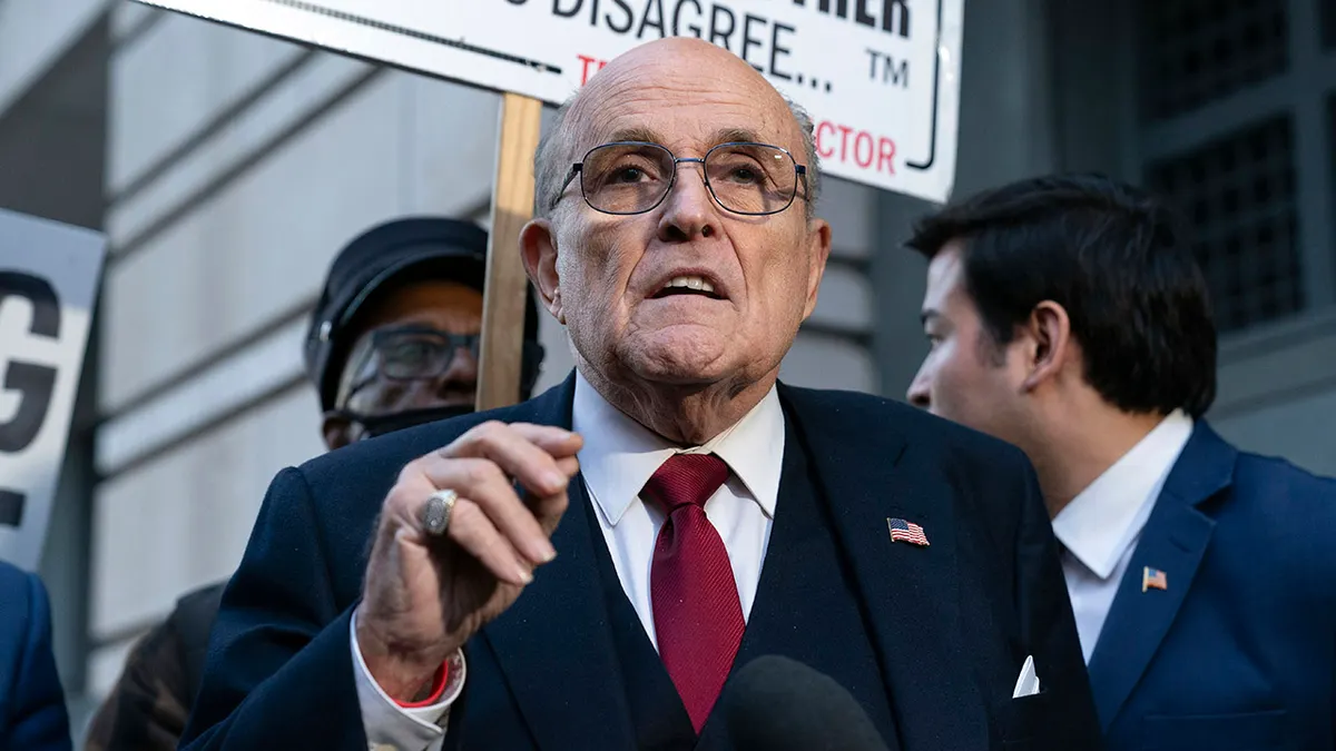 Rudy Giuliani hospitalized in critical condition