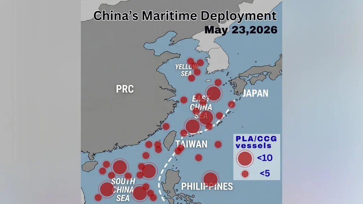 Taiwan says China deployed 100-plus vessels after Trump-Xi summit Taiwan says China deployed 100-plus vessels after Trump-Xi summit
