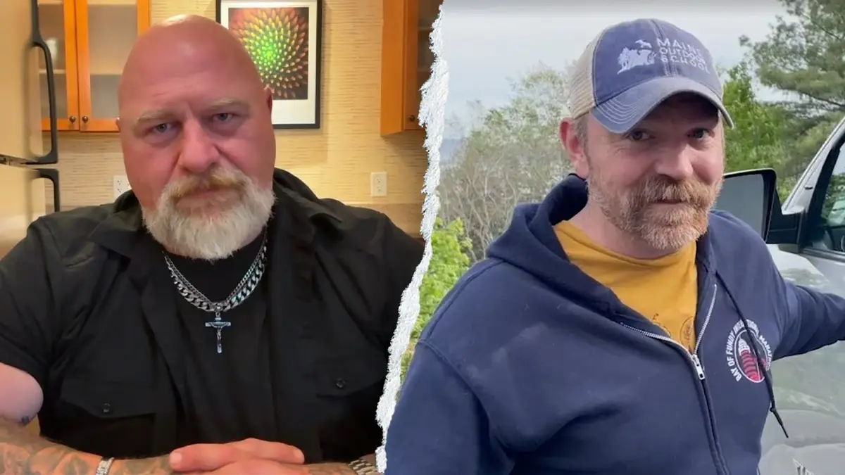 Purple Heart vet fires back at Maine Senate candidate who mocked him Purple Heart vet fires back at Maine Senate candidate who mocked him