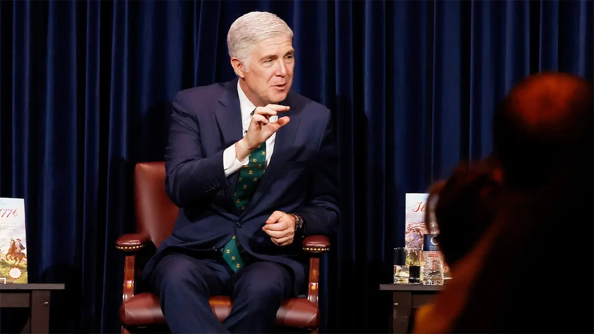 Gorsuch says SCOTUS not political: ‘That has to do with how you read law’