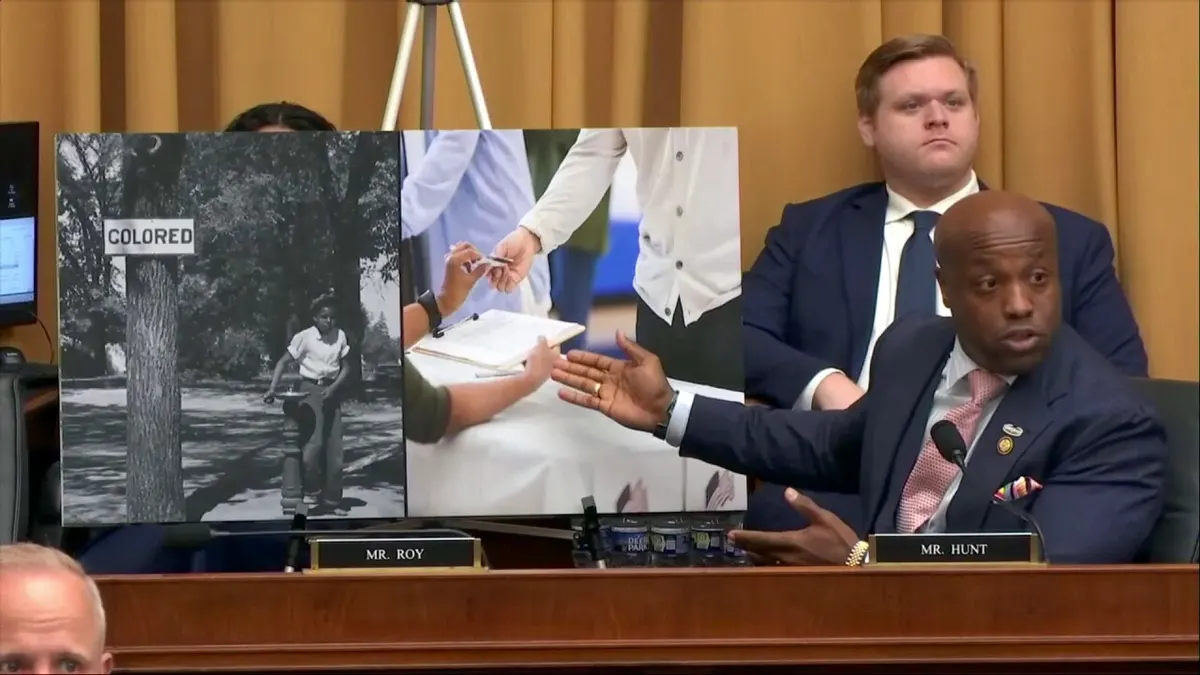 GOP Rep. Wesley Hunt blasts SPLC, Democrats over ‘Jim Crow 2.0’ claims GOP Rep. Wesley Hunt blasts SPLC, Democrats over ‘Jim Crow 2.0’ claims