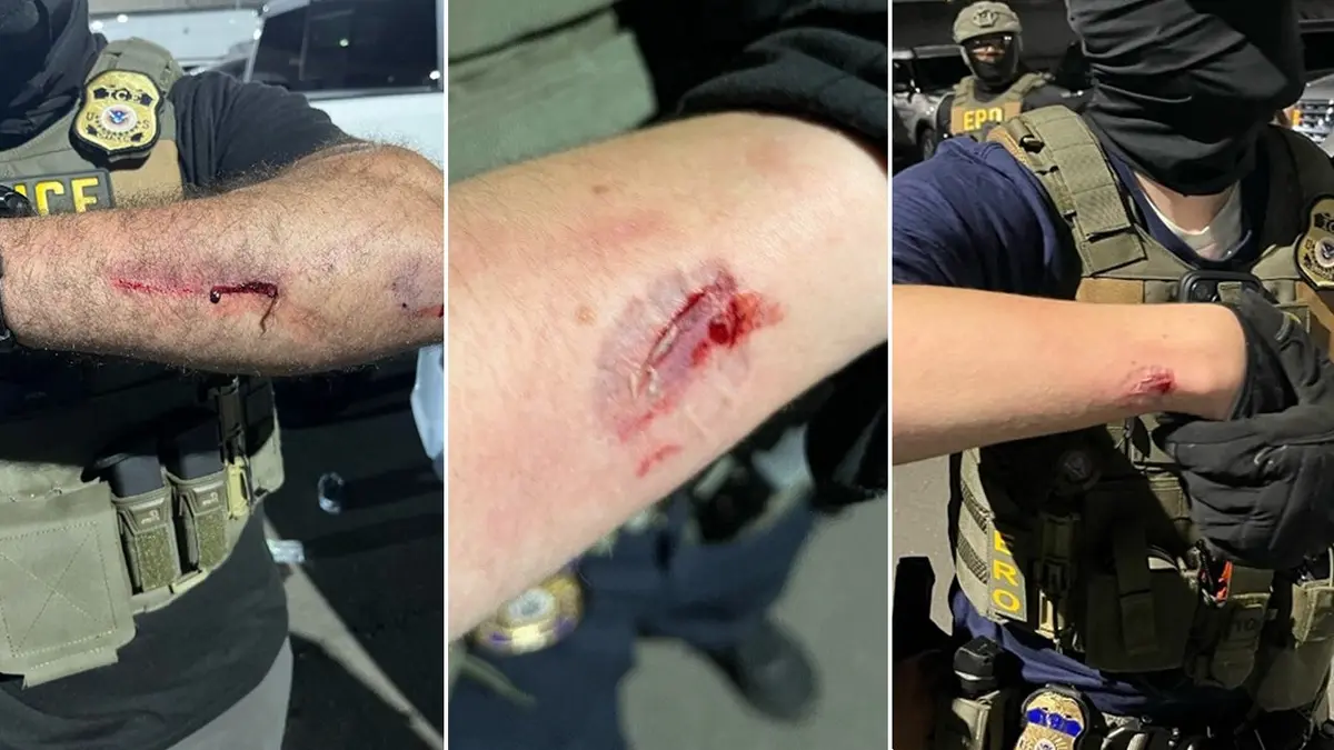 DOJ charges Newark rioter with assaulting ICE officers at detention center DOJ charges Newark rioter with assaulting ICE officers at detention center