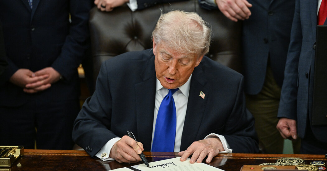 Trump Plans to Sign Executive Order Granting Oversight of A.I. Models Trump Plans to Sign Executive Order Granting Oversight of A.I. Models