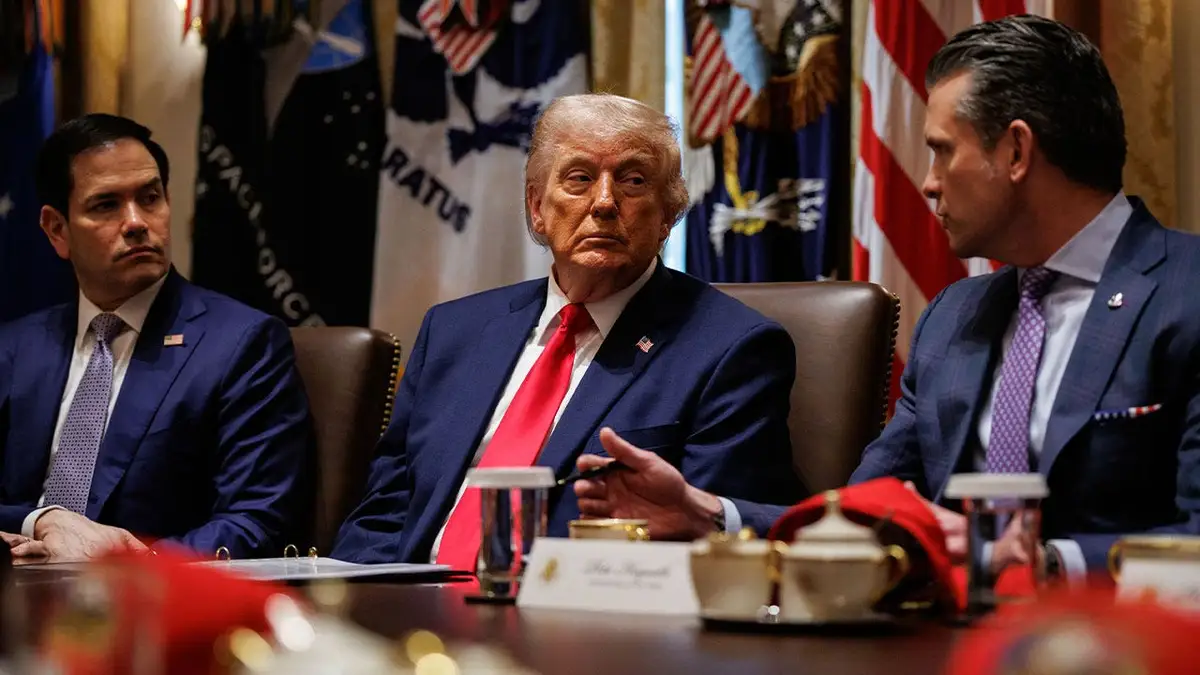 Trump dismisses Newark ICE facility protesters as paid and fake actors