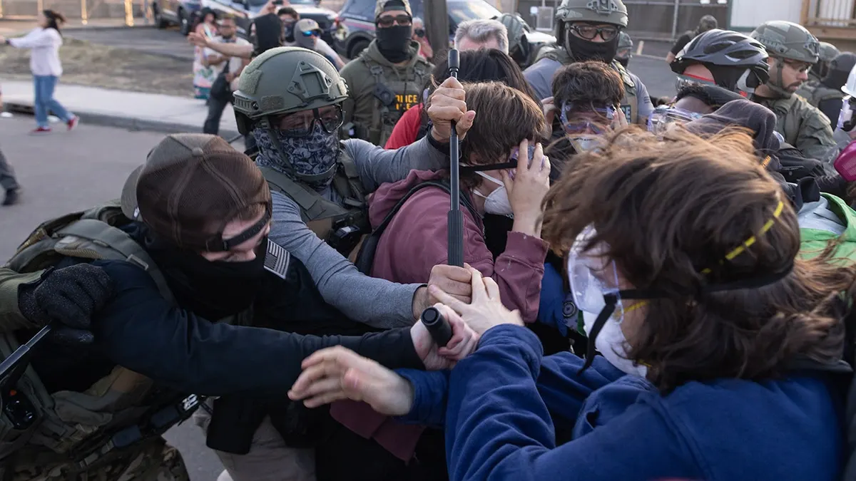 Todd Blanche confirms arrest of protester who threatened ICE officer’s family Todd Blanche confirms arrest of protester who threatened ICE officer’s family