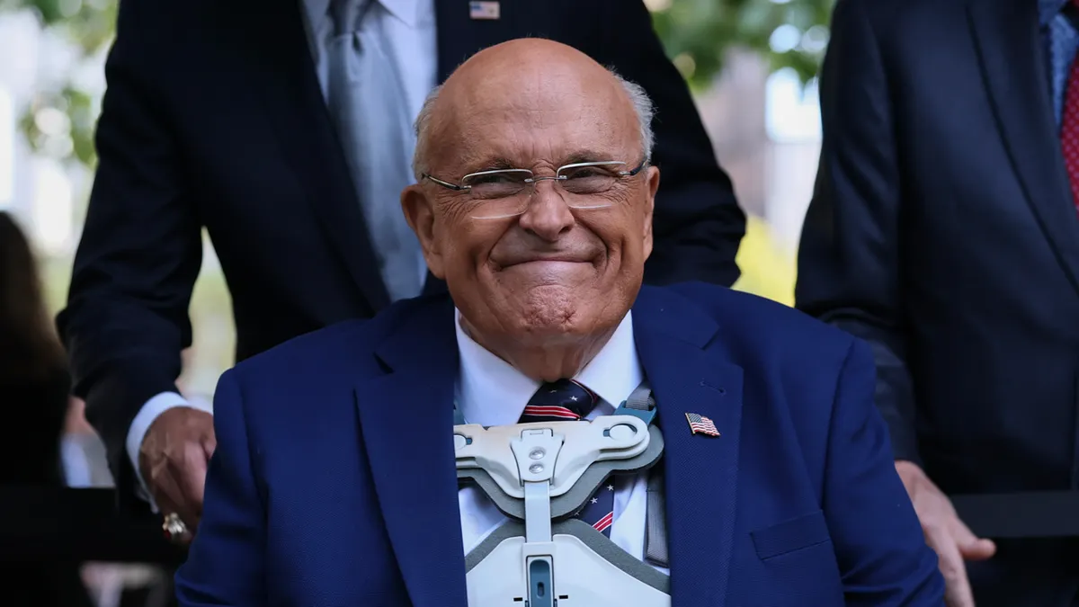 Giuliani off ventilator and now breathing on his own, doctor says