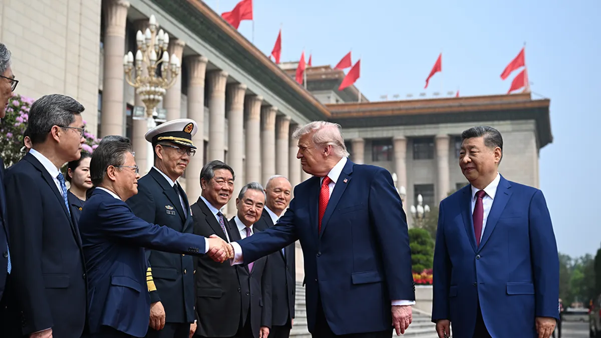 Trump meets Xi as Supreme Court tariff ruling looms over trade talks Trump meets Xi as Supreme Court tariff ruling looms over trade talks