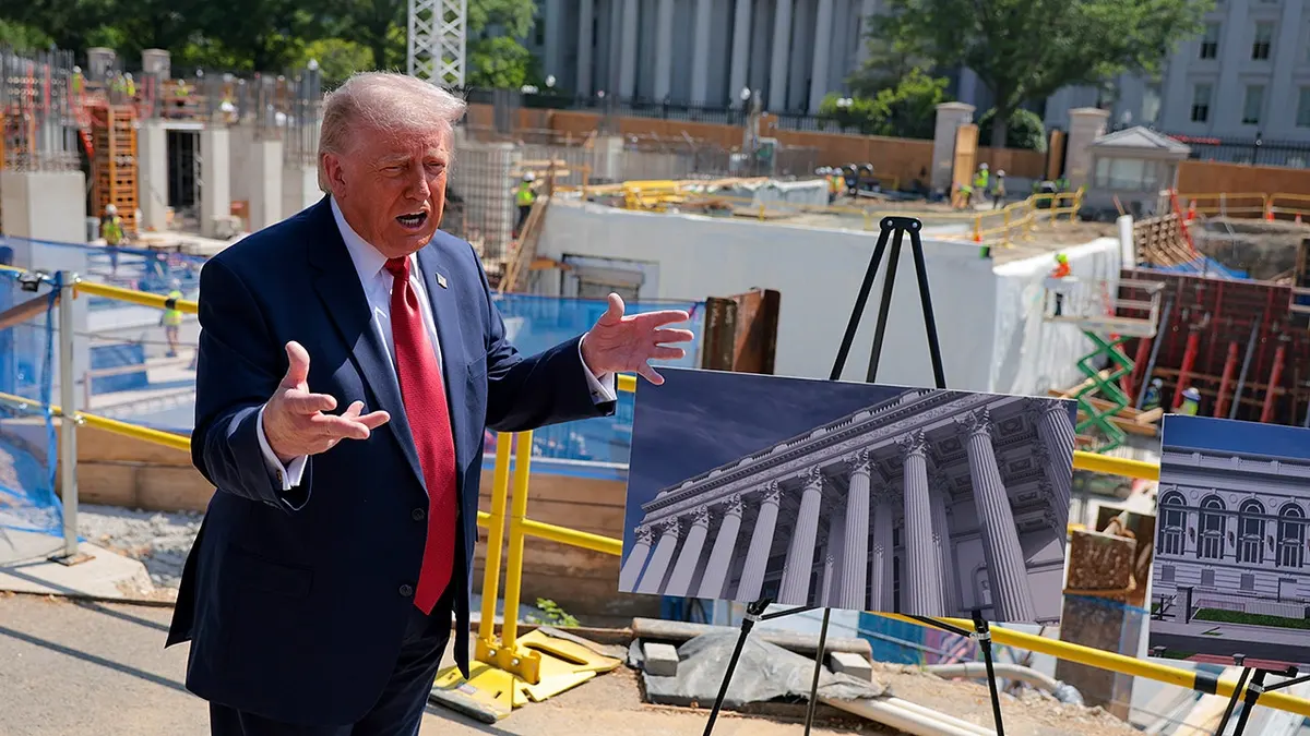 Trump calls out judge blocking White House ballroom and drone base project Trump calls out judge blocking White House ballroom and drone base project