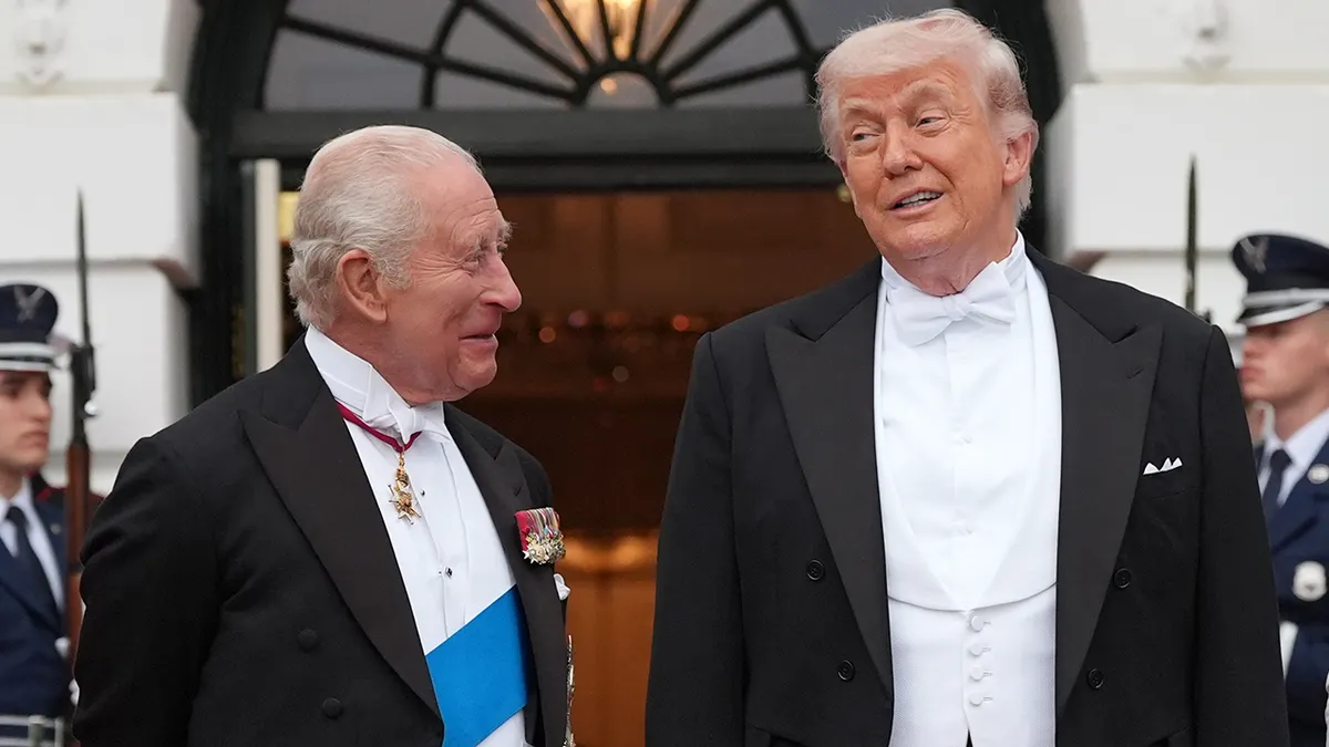 No Kings Democrats mocked for cheering King Charles at Congress address