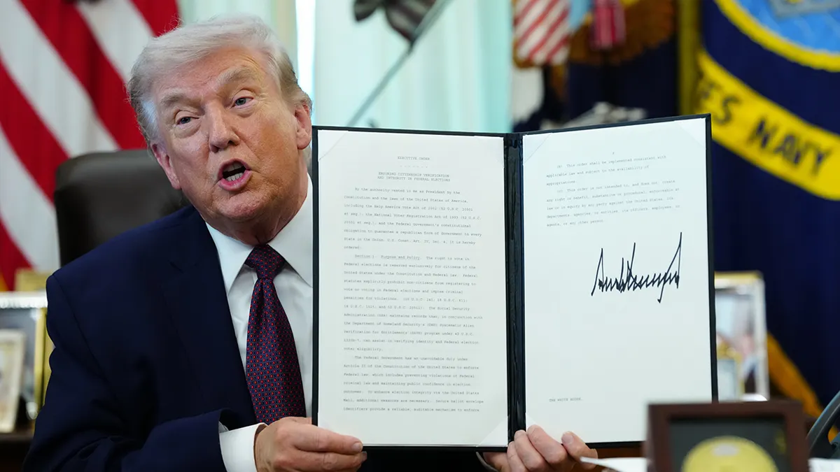 Judge declines to block Trump executive order on mail ballots as premature Judge declines to block Trump executive order on mail ballots as premature